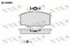 FTE BL1096B3 Brake Pad Set, disc brake